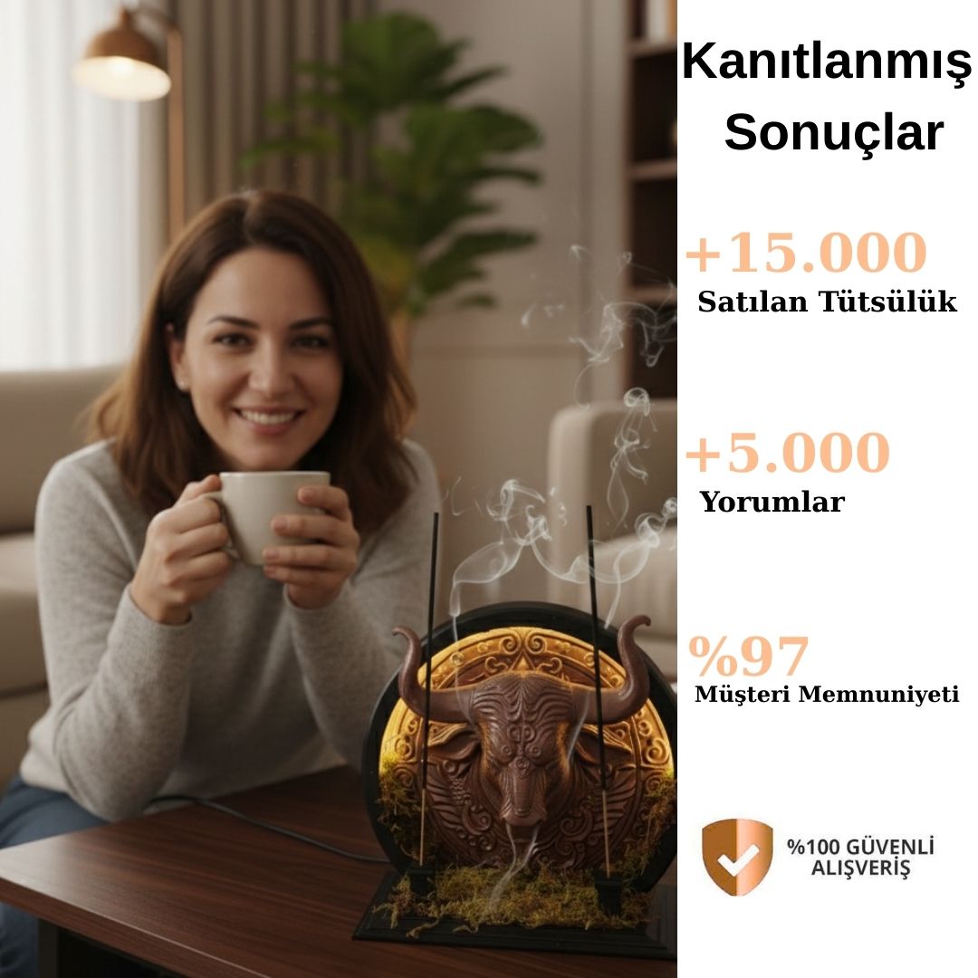 Boğa - Led'li Geri Akışlı Tütsülük