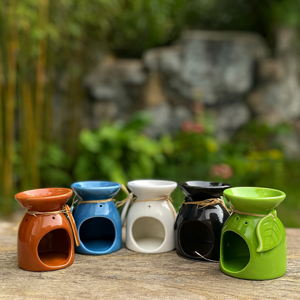 El Yapımı Seramik Buhurdanlık