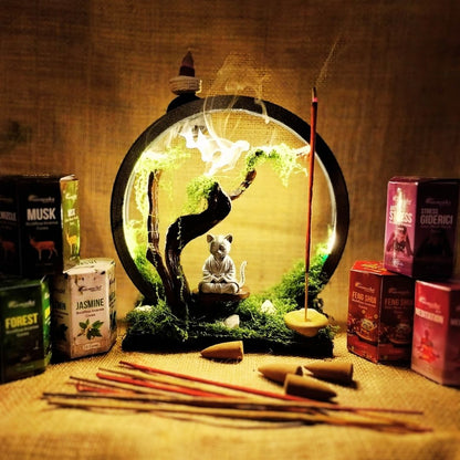 Zen Işığı - Ledli Geri Akış Tütsülük