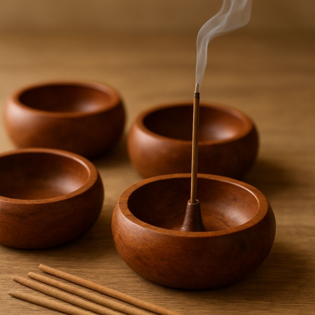 Yuvarlak Ahşap Çubuk Tütsülük