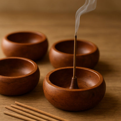 Yuvarlak Ahşap Çubuk Tütsülük