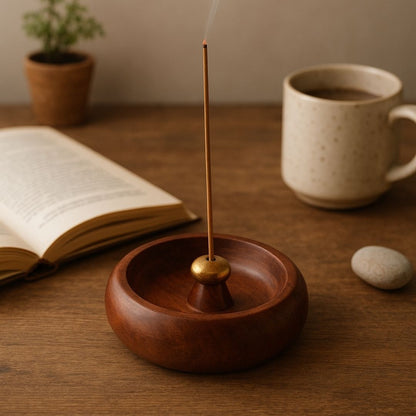 Yuvarlak Ahşap Çubuk Tütsülük