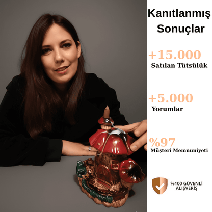 Mantar Ev Geri Akışlı Tütsülük