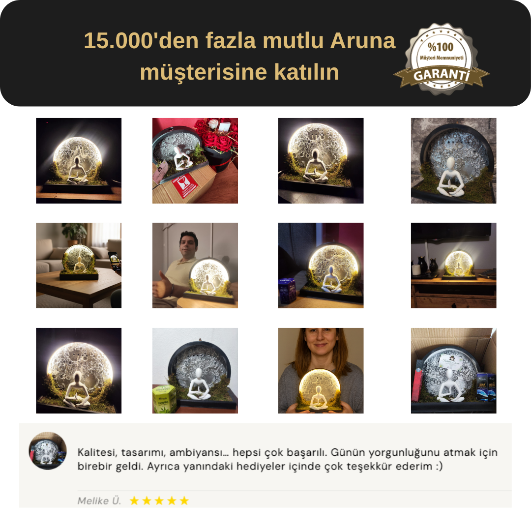 Ay Işığı - Ledli Geri Akış Tütsülük🌙