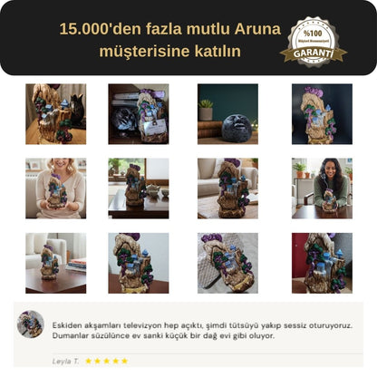 Dağda 3 Ev - Geri Akışlı Tütsülük