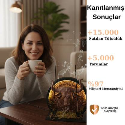 Boğa - Led'li Geri Akışlı Tütsülük