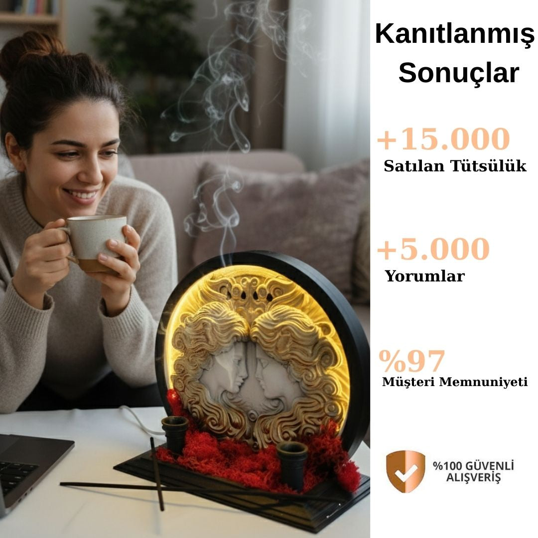 İkizler - Led'li Geri Akışlı Tütsülük