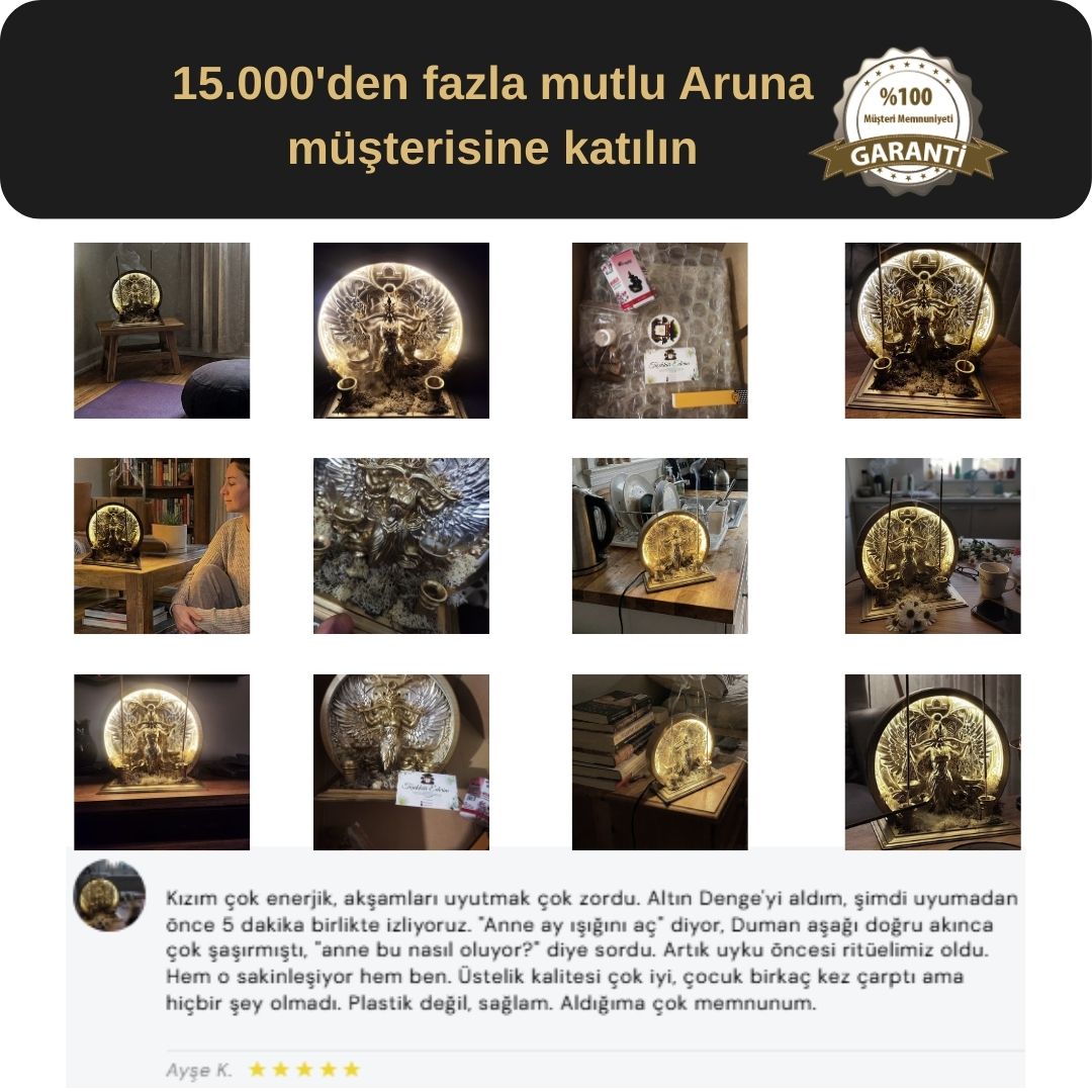 Terazi - Led'li Geri Akış Tütsülük