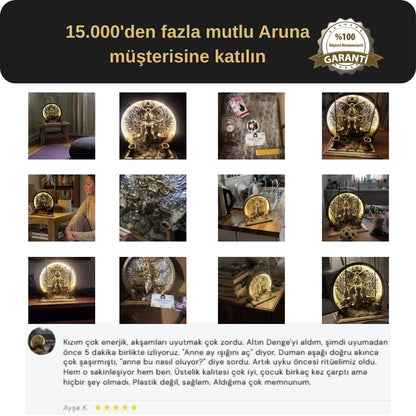Terazi - Led'li Geri Akış Tütsülük