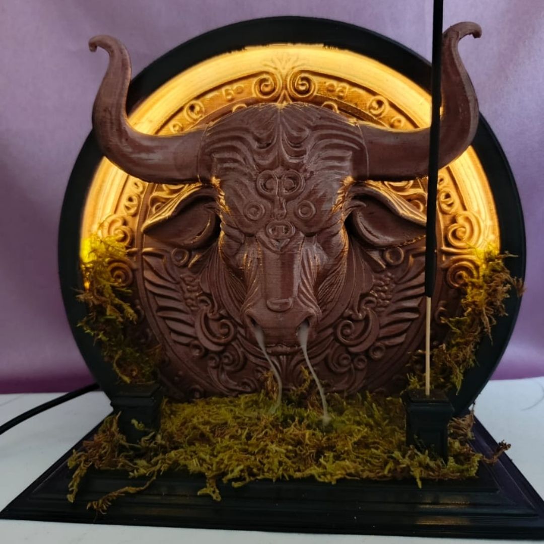 Boğa - Led'li Geri Akışlı Tütsülük