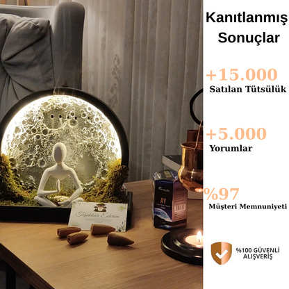 Ay Işığı - Ledli Geri Akış Tütsülük🌙