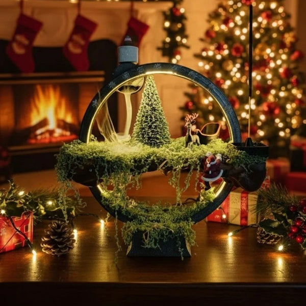 Kış Masalı - Led'li Geri Akış Tütsülük