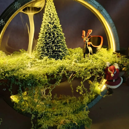 Kış Masalı - Led'li Geri Akış Tütsülük