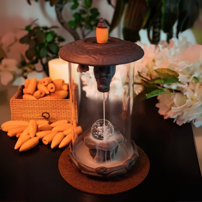 Ejderha Nefesi – Kristal Küreli Geri Akışlı Tütsülük