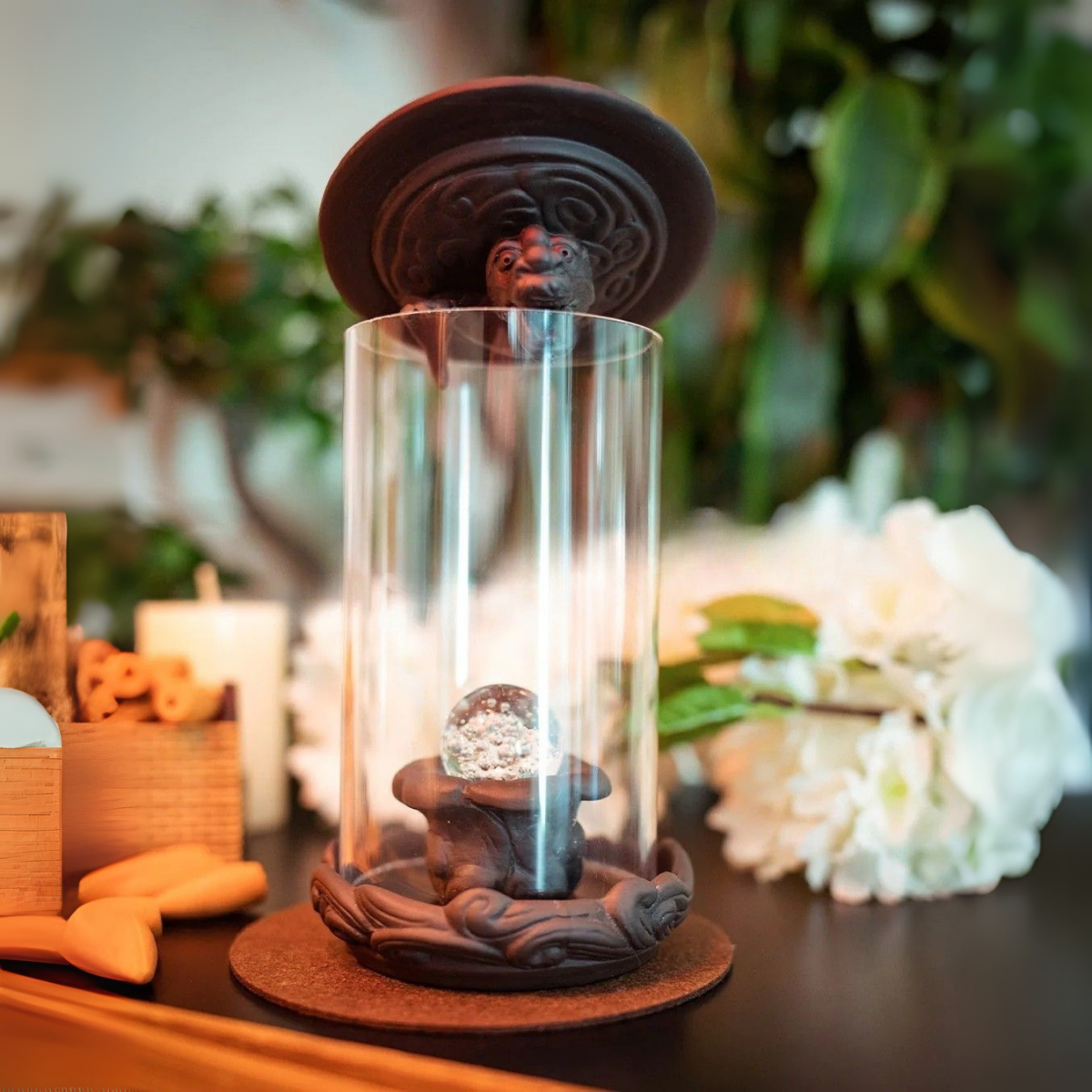 Ejderha Nefesi – Kristal Küreli Geri Akışlı Tütsülük