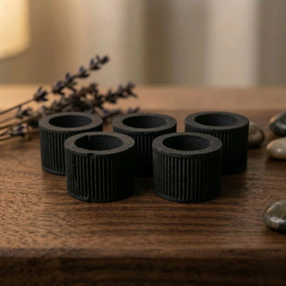 Siyah Koruyucu Yedek Küllük Seti (Şelale Tütsü)