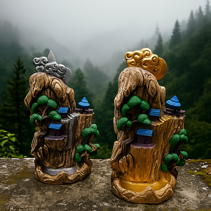 Dağda 3 Ev - Geri Akışlı Tütsülük