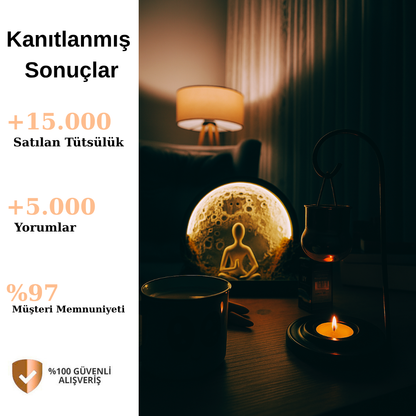 Ay Işığı - Ledli Geri Akış Tütsülük🌙