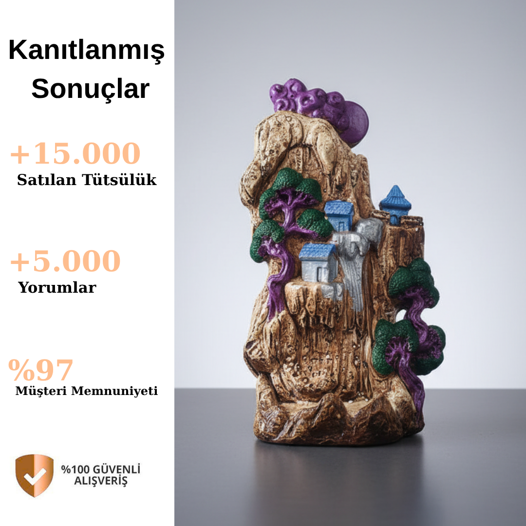 Dağda 3 Ev - Geri Akışlı Tütsülük