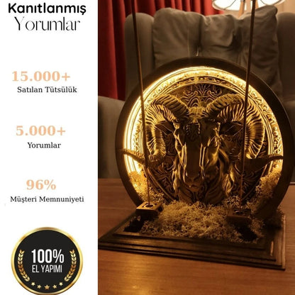 Koç - Led'li Geri Akışlı Tütsülük