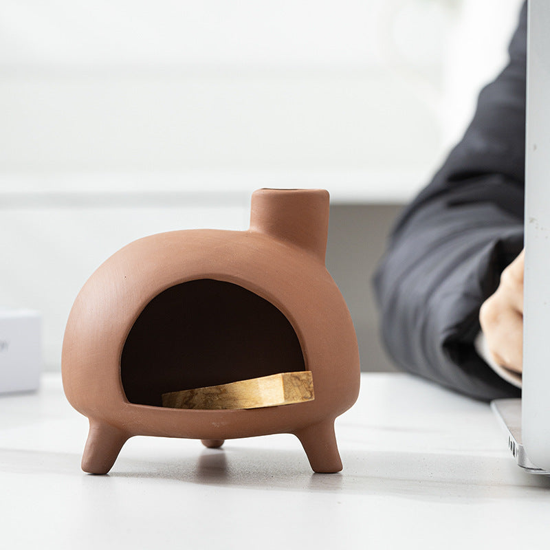 Seramik Mini Fırın Tütsülük