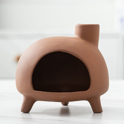 Seramik Mini Fırın Tütsülük