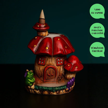 Mantar Ev Geri Akışlı Tütsülük