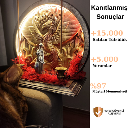 Anka Işığı - Led'li Geri Akışlı Tütsülük