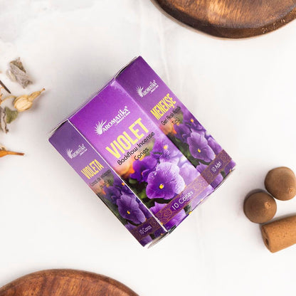 Menekşe - Violet Geri Akış Tütsü – 10’lu Paket