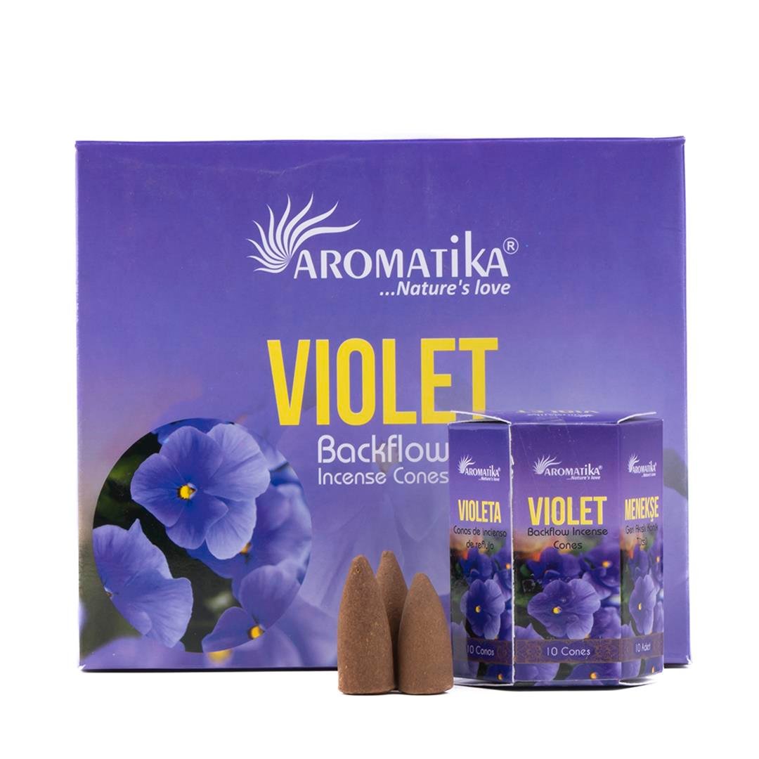 Menekşe - Violet Geri Akış Tütsü – 10’lu Paket