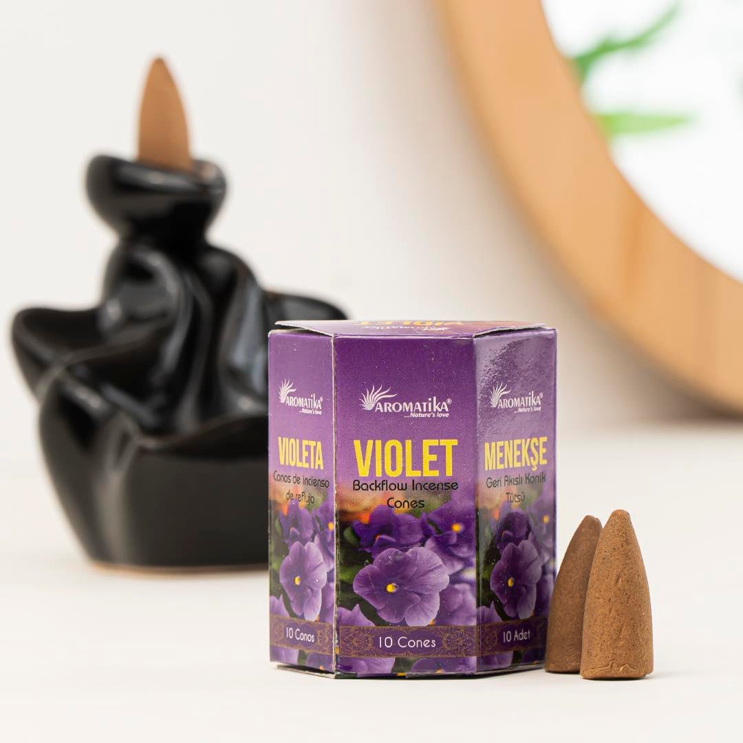 Menekşe - Violet Geri Akış Tütsü – 10’lu Paket