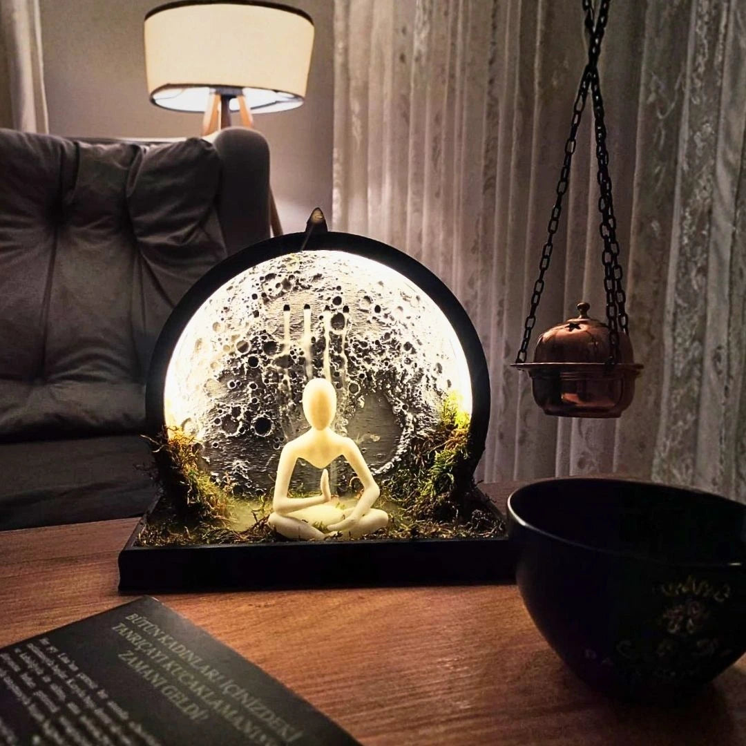 Ay Işığı - Ledli Şelale Tütsülük 🌙