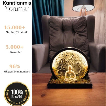 Ay Işığı - Ledli Şelale Tütsülük 🌙