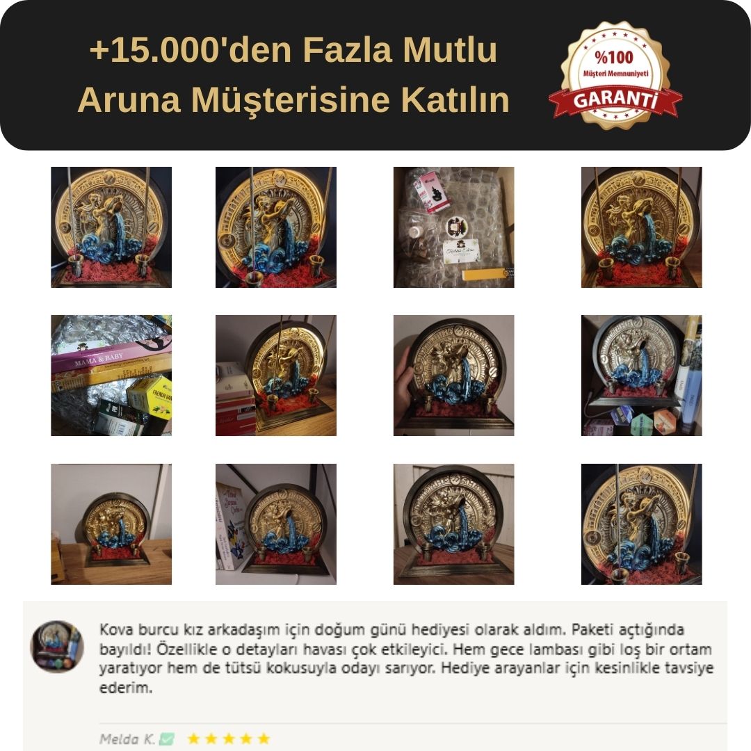 Kova - Led'li Geri Akışlı Tütsülük