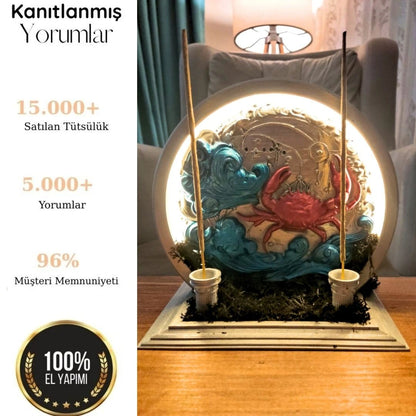 Yengeç Burcu - Ledli Şelale Tütsülük