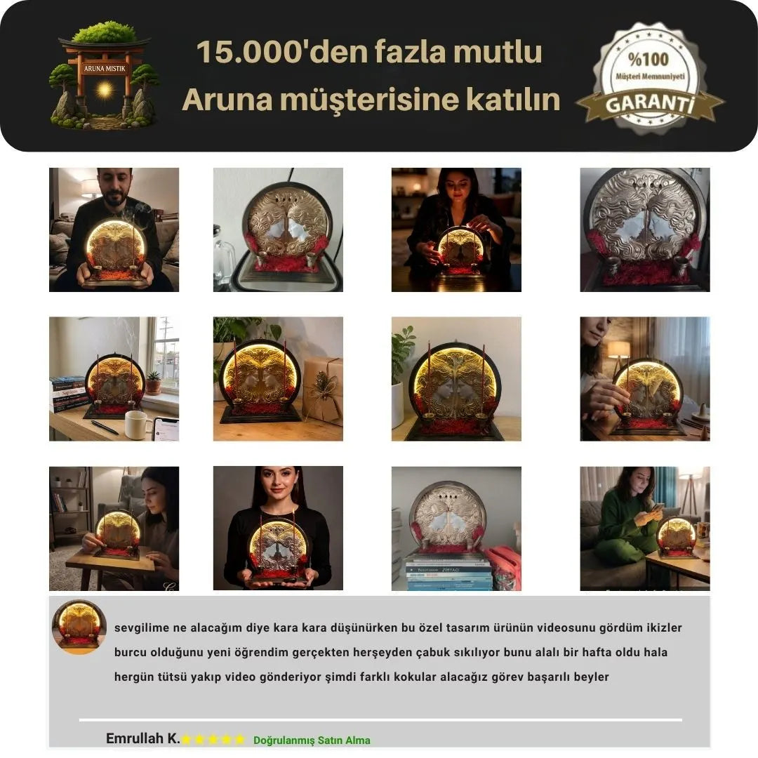 İkizler Burcu - Ledli Şelale Tütsülük