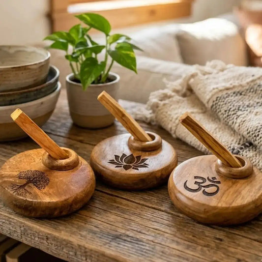 Ahşap Palo Santo Tutucu