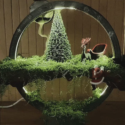 Kış Masalı - Led'li Geri Akış Tütsülük