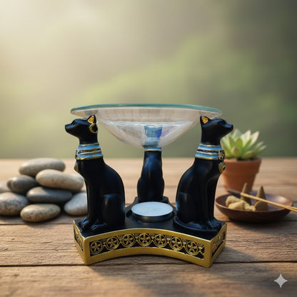 Şifacı Mısır Kedileri Ritüel Seti